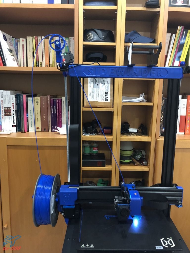 Filament Top mount frame attachment Sidewinder X2 3d model