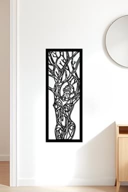 Body Tree Wall Art, Wall Decor, Home Decor 3d model