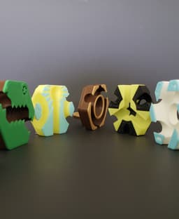 Hextraction Noah's Ark Tile 3d model