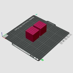 Wobble Pixels Fidget Flexible Toy Print in Place 3d model