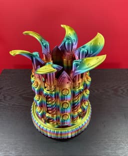 Print In Place Cyberpunk Capsules 3d model