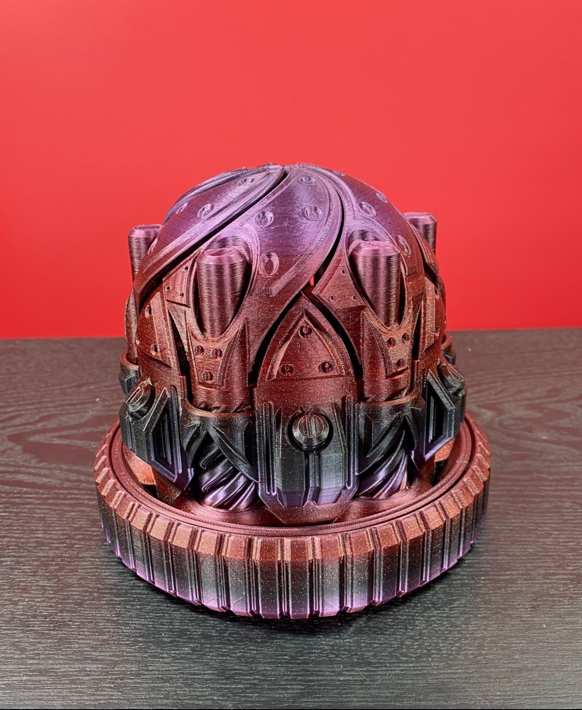 Print In Place Cyberpunk Capsules 3d model