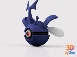 Heracross Pokeball 3d model