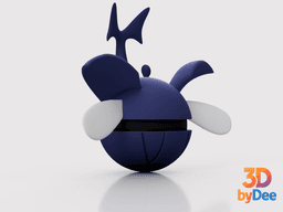 Heracross Pokeball 3d model