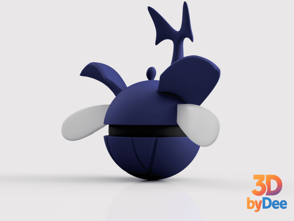 Heracross Pokeball 3d model