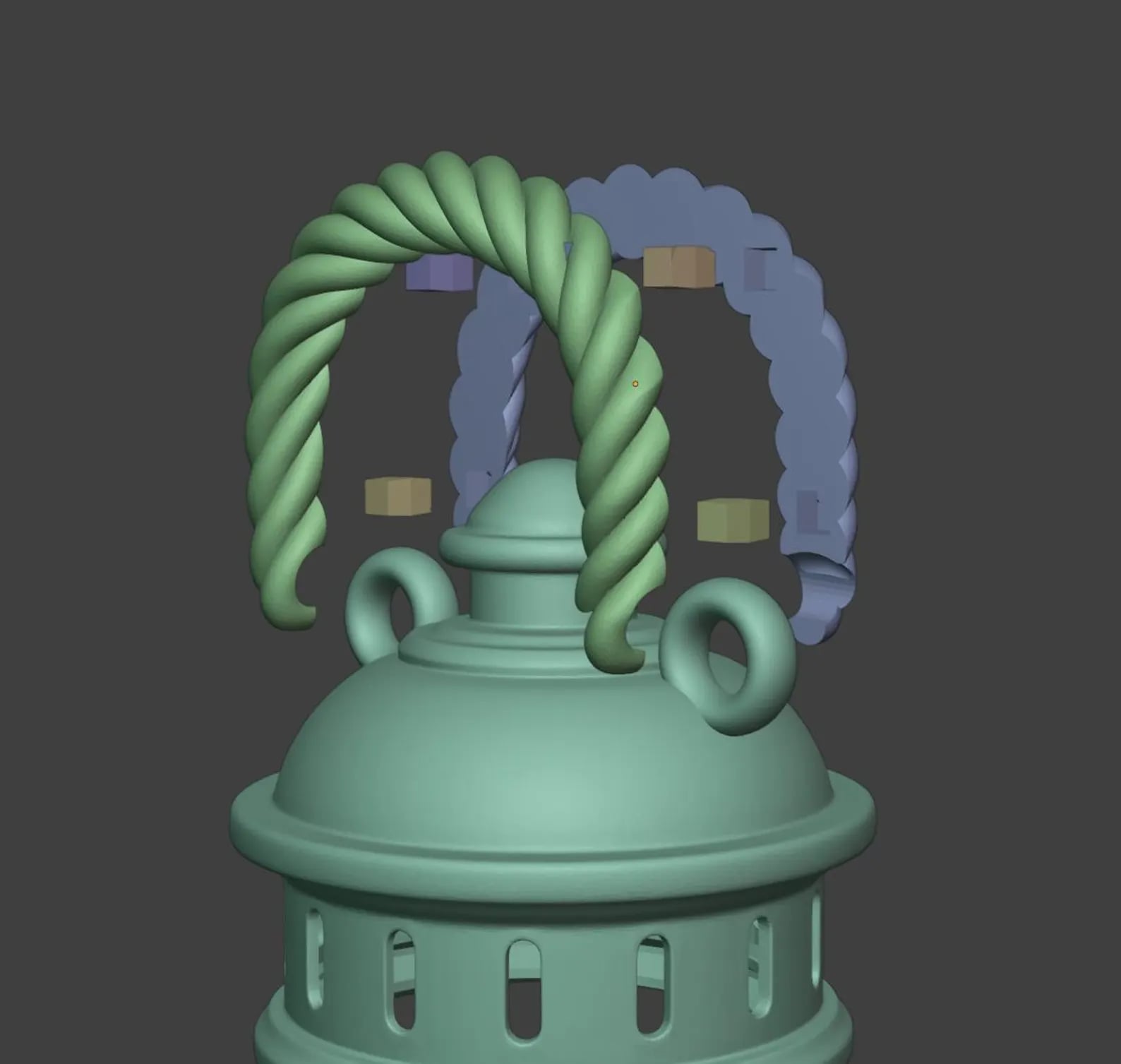 Pirate Lantern 3d model