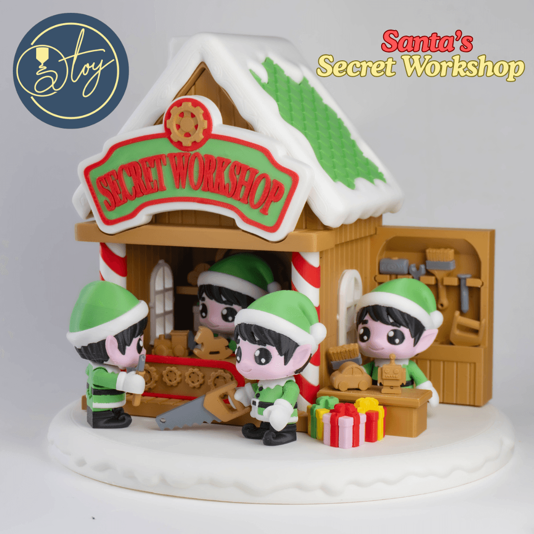 Santa’s Secret Workshop 3d model
