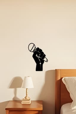 Mic Wall Art, Wall Decor, Home Decor 3d model