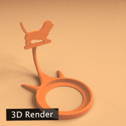 Anima Basset Hound 3d model