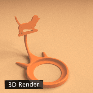 Anima Basset Hound 3d model
