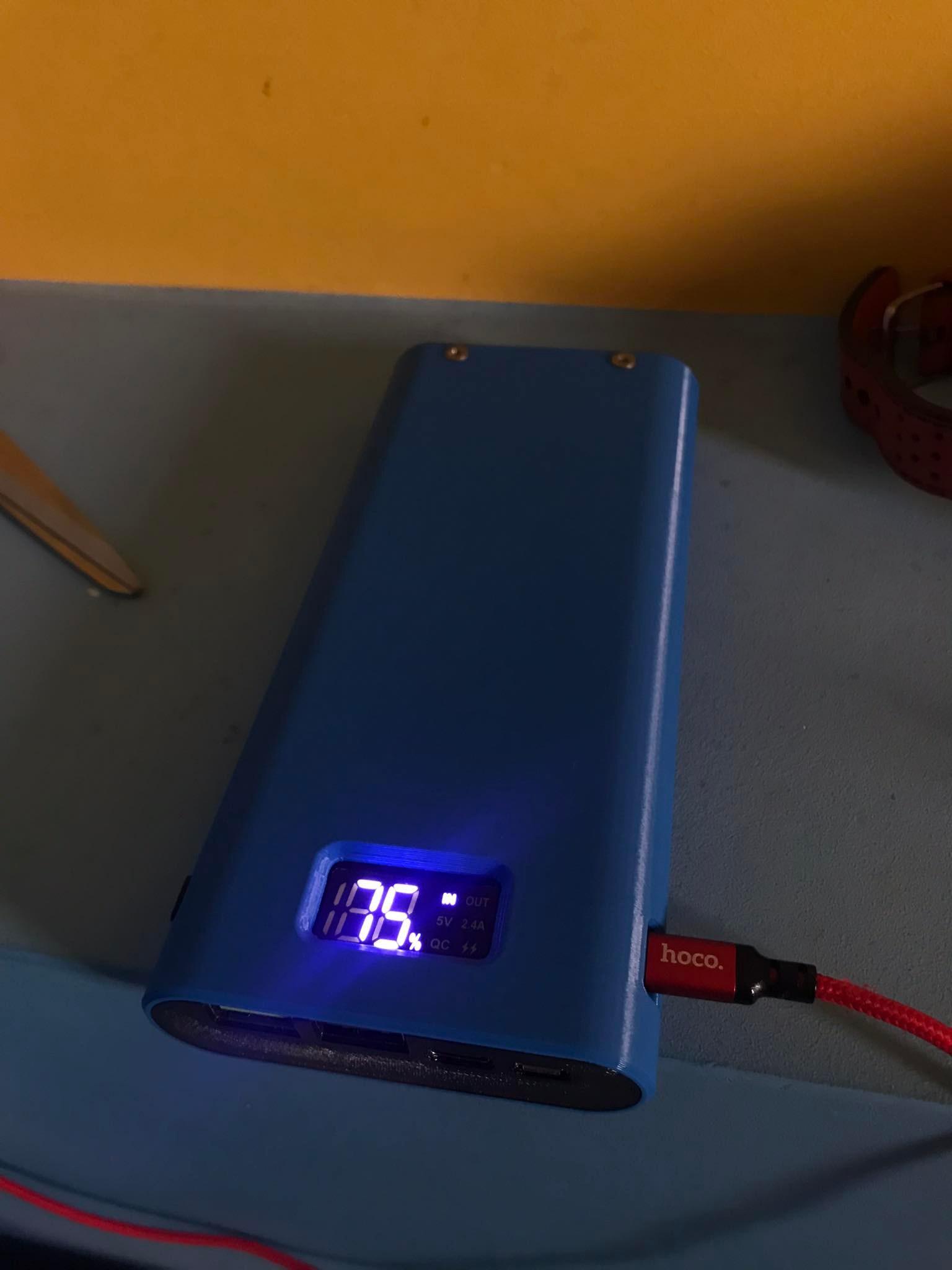 Powerbank 1s8p with aliexpress PCB  3d model