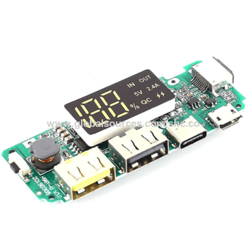 Powerbank 1s8p with aliexpress PCB  3d model