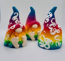 Hippy Foot Squiggly Gnome 3d model
