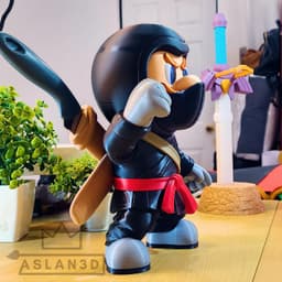 Ninja Mario – Knife Holder Edition! 3d model