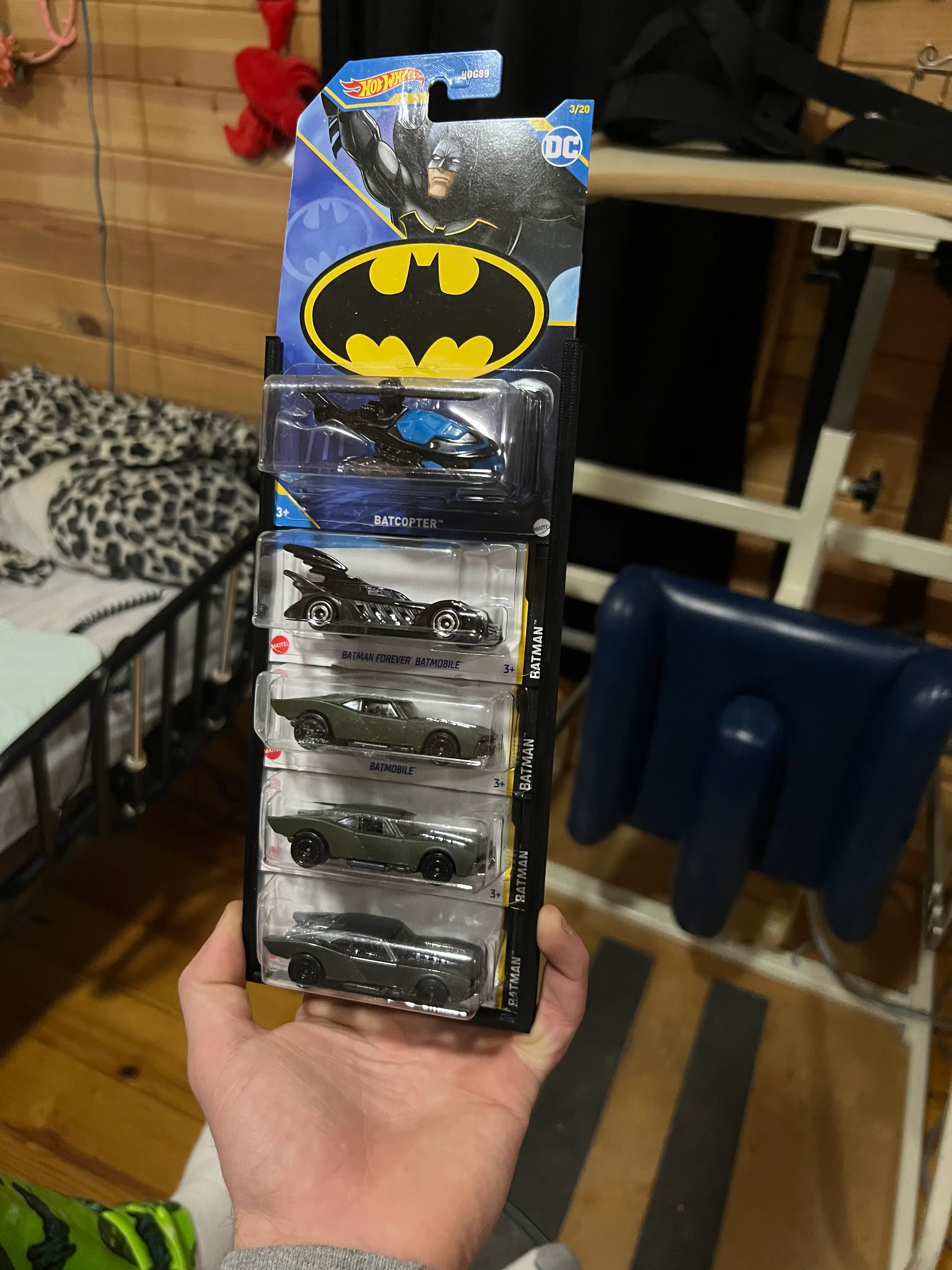 Hot Wheels Wall Display Holder 3d model