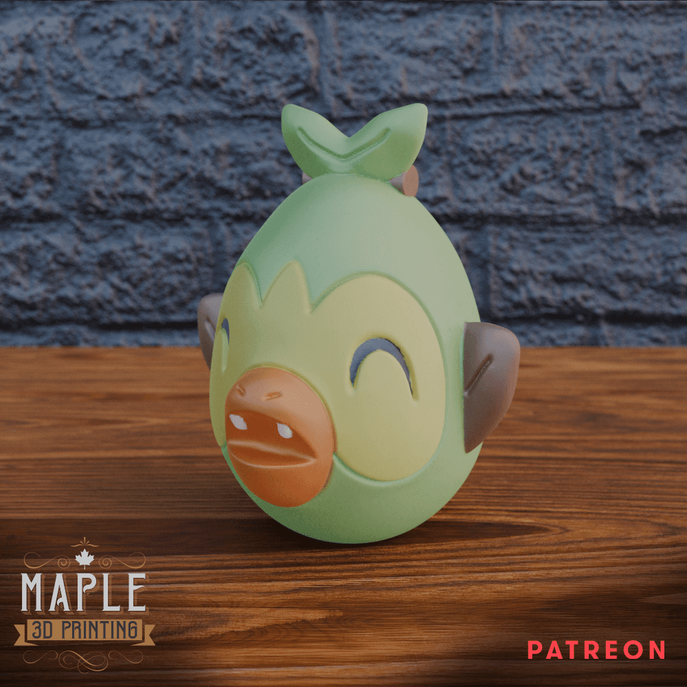 Grookey Easter Egg - Pokemon 3d model