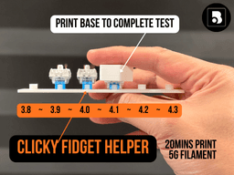Clicky Fidget Helper - Snap Fit - 0.2 Nozzle.stl 3d model