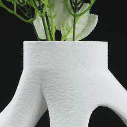 The Root Vase STL 3D Print File, Home Decor Vase for Plants and Flowers 3d model