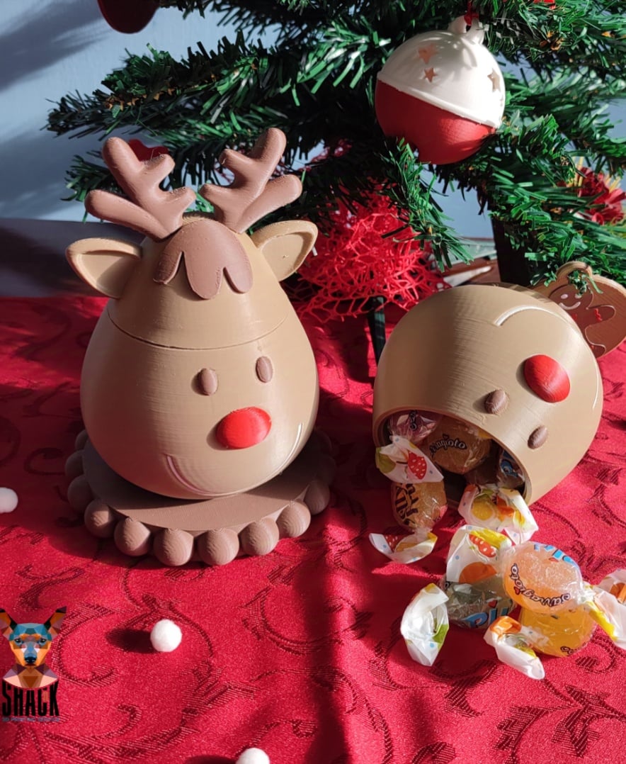 Christmas Reindeer 3d model