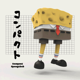 COMPACT: Spongebob 3d model