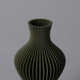 Vase VERA - Elegantly Curved Vase 3d model