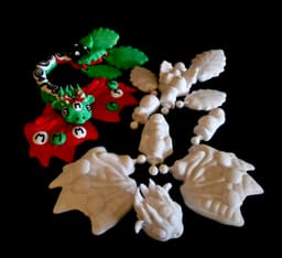 Candy Christmas Dragon B.A.D *Personal Use* 3d model