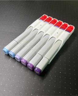 Copic Rocket Rack (6 Marker) 3d model