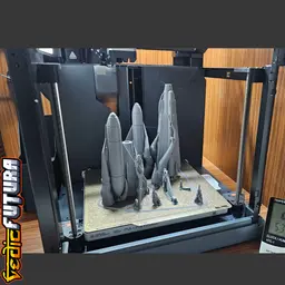 Indian LCA-Mk2 Tejas Fighter-Jet with Hanuman 3d model