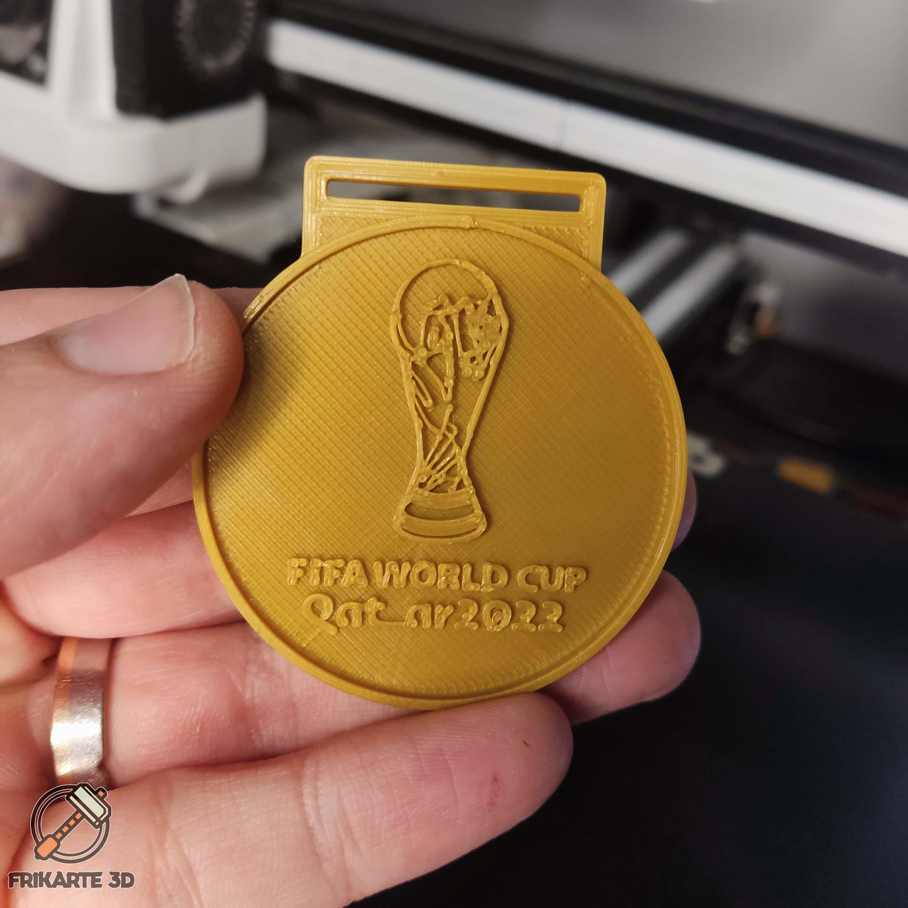 FIFA WORLD CUP Qatar 2022 Medal 3d model