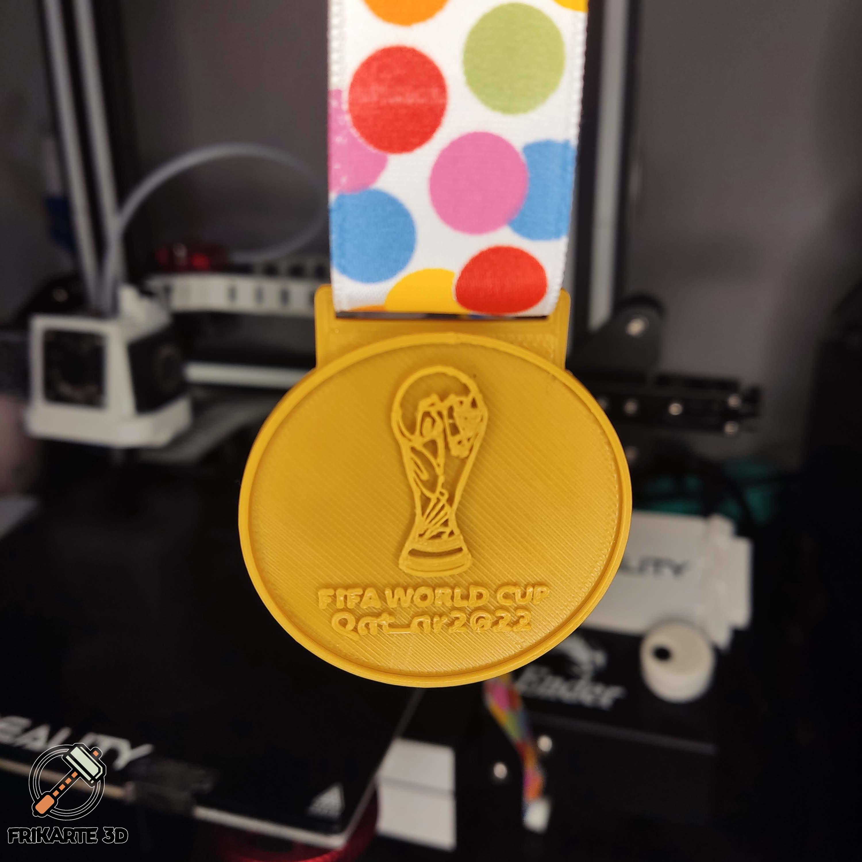 FIFA WORLD CUP Qatar 2022 Medal 3d model