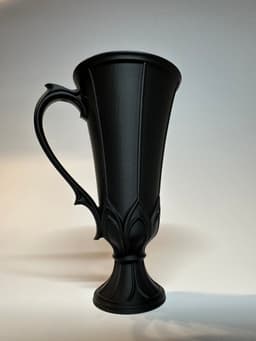 Tall Slim Tea Cup 3d model