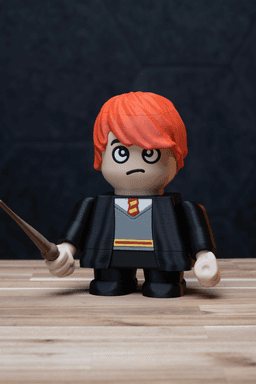 Ron Chunkley - Harry Potter Kit | No Supports, No AMS, No Glue 3d model