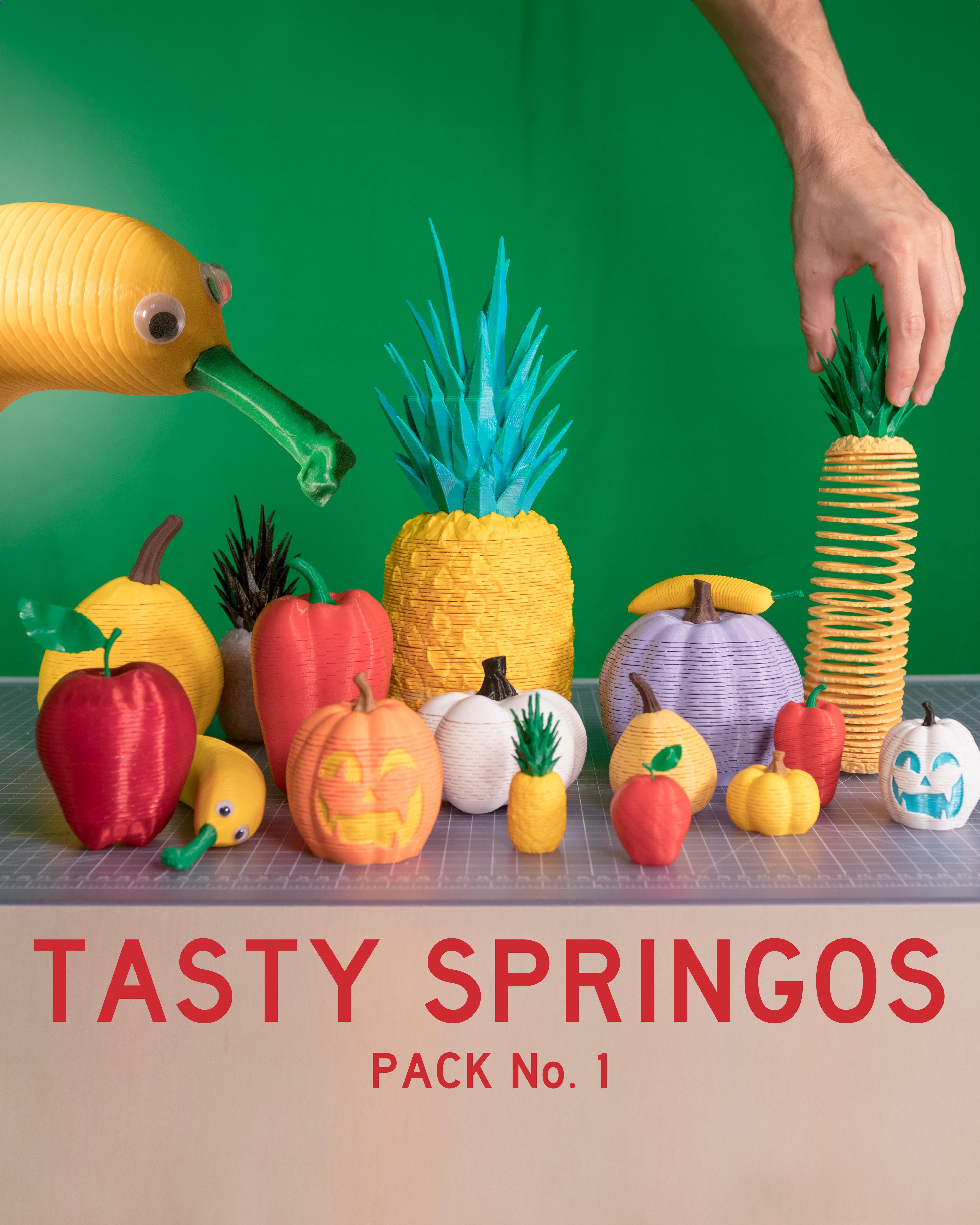 Tasty Springos Pack No.1 3d model