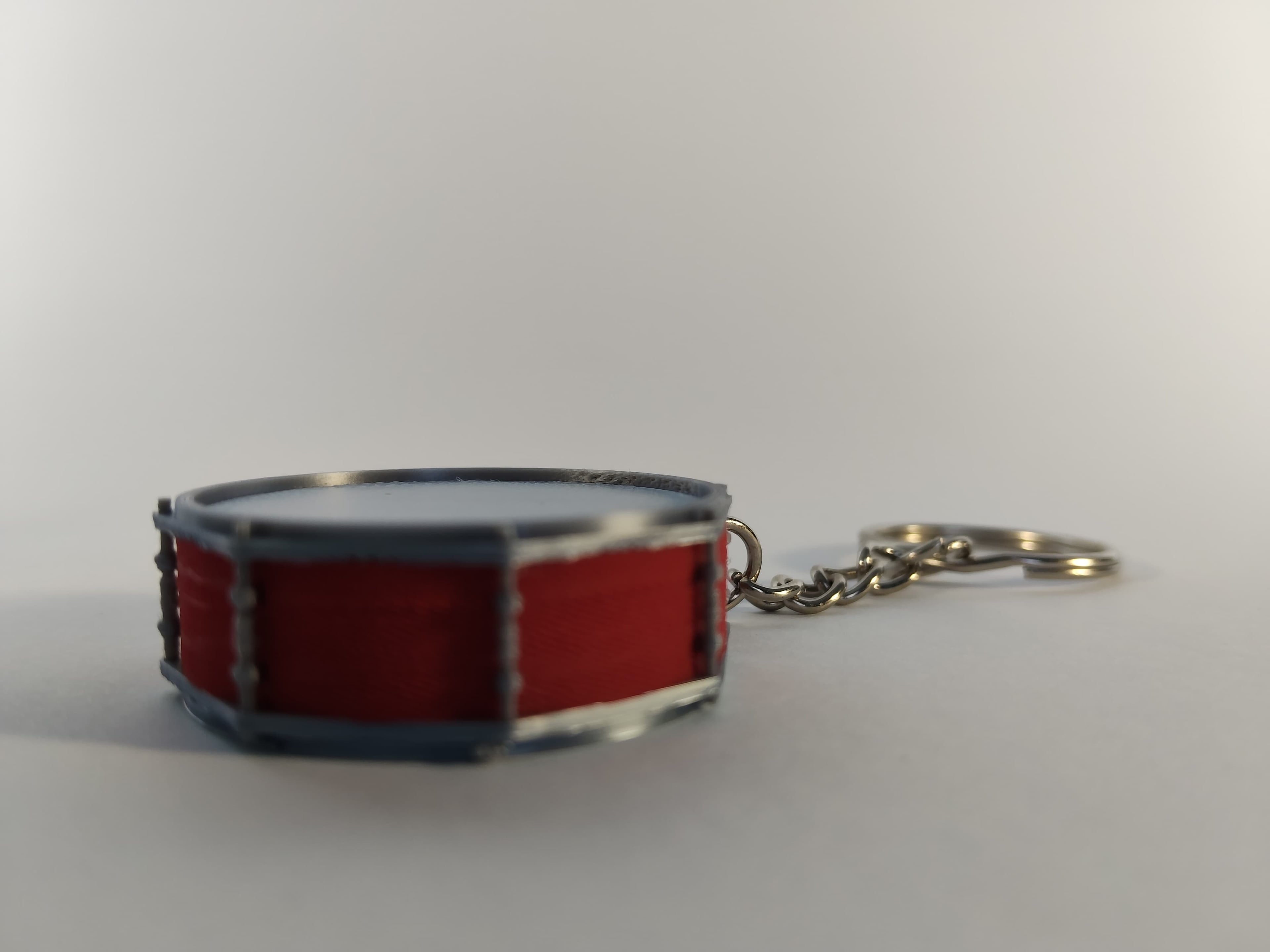 Drum keychain 3d model