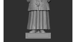 Saint John Vianney 3D Scanning STL Printable 3d model