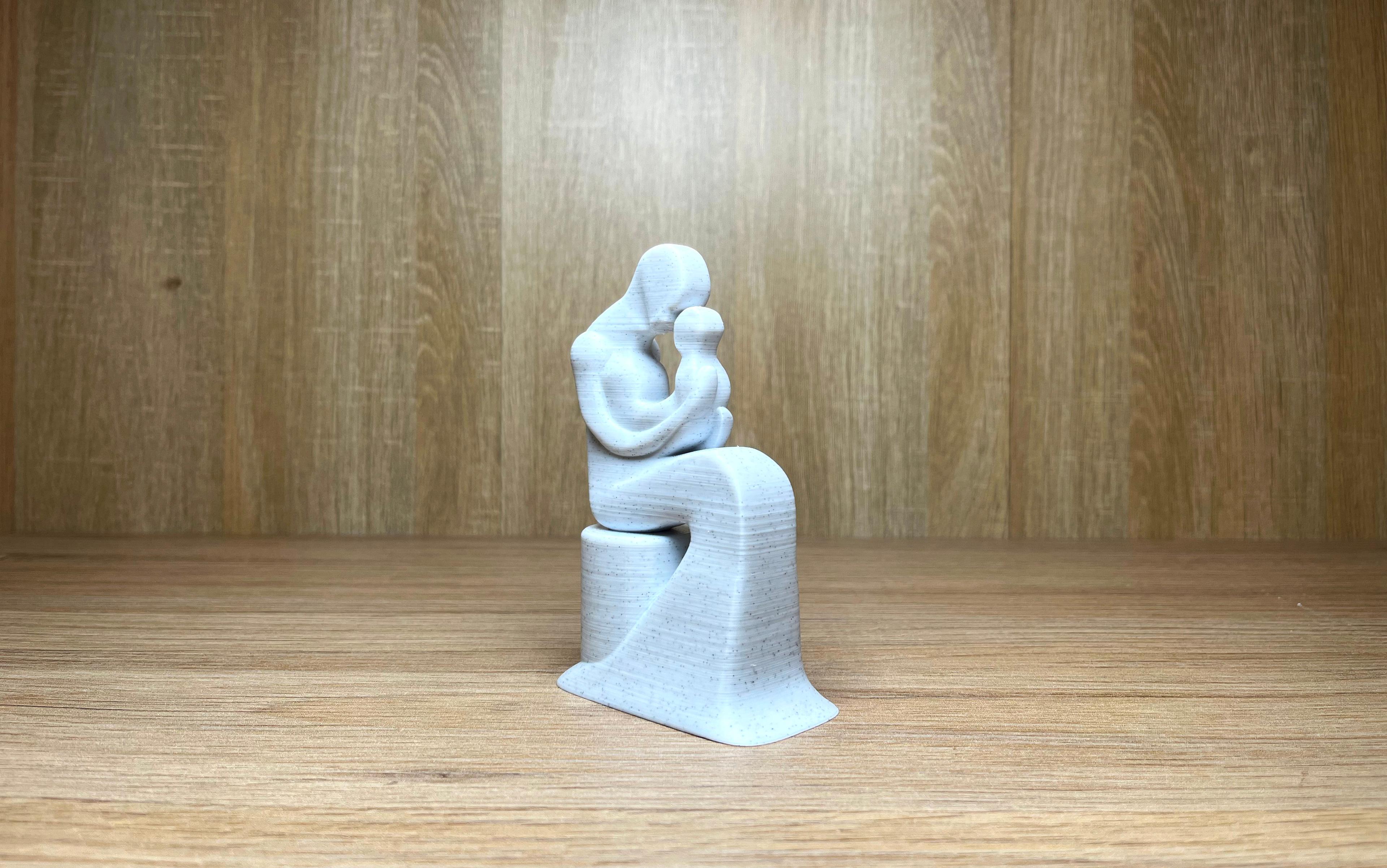 Mother's day sculpture : Unbreakable Bond 3d model