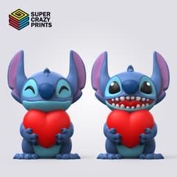 Stitch Valentine 3d model