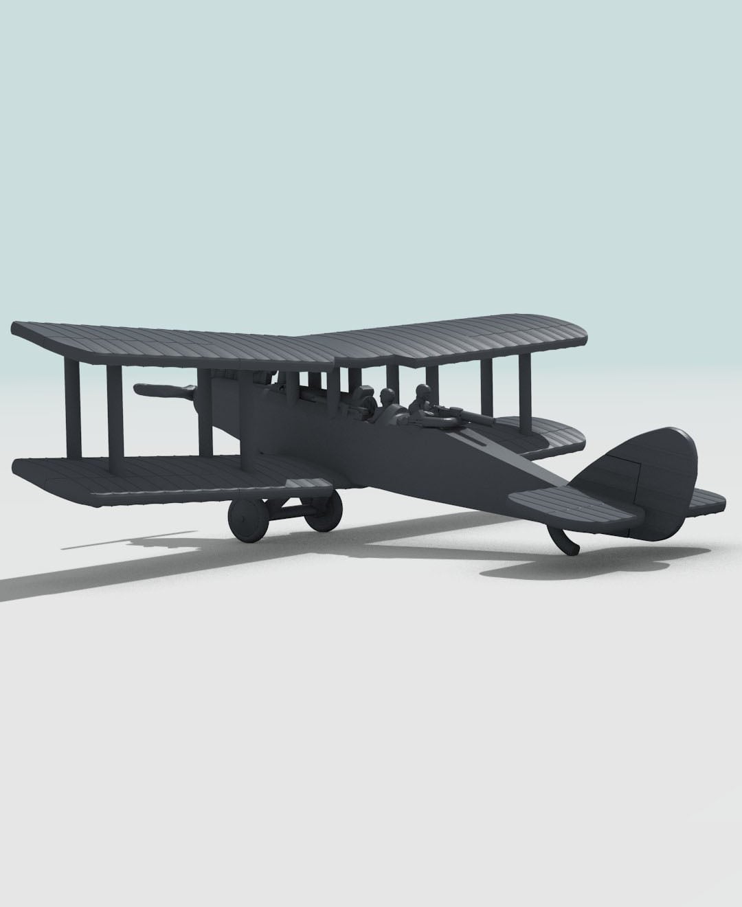 1:144 Airco D.H.9 3d model