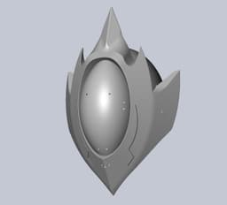 Code Geass Zero Mask Printable Model 3d model