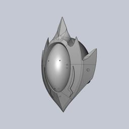 Code Geass Zero Mask Printable Model 3d model
