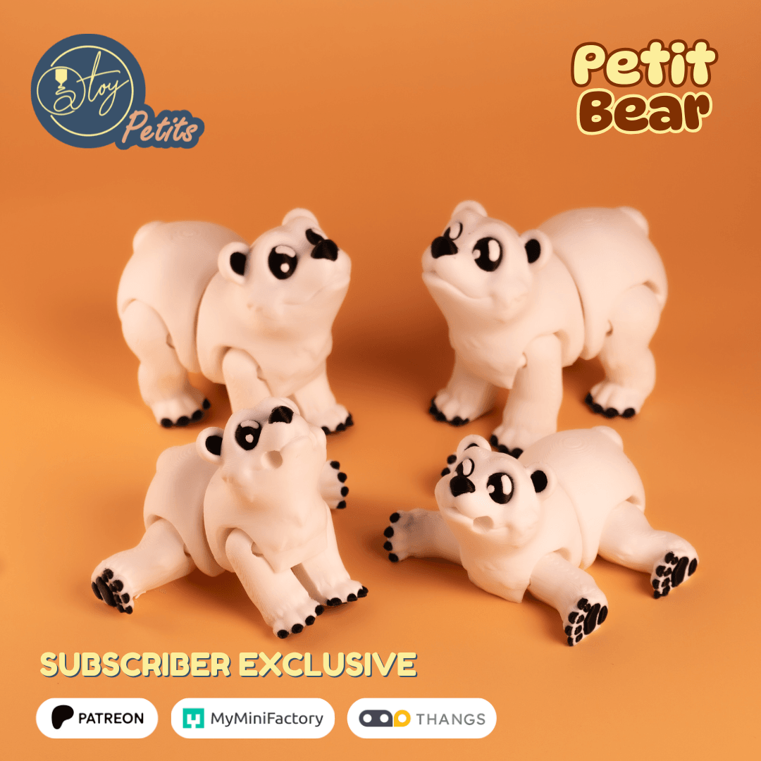 Petit Bear 3d model