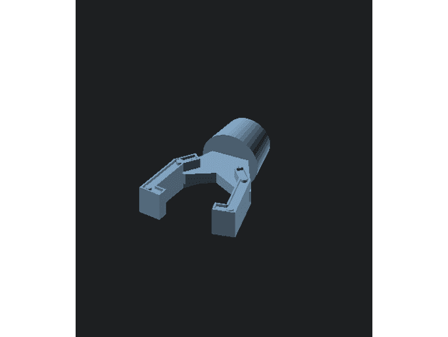 Robot Gripper 2/4 finger 3d model