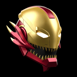 Iron Dragon Helmet 3D Printer File STL 3d model
