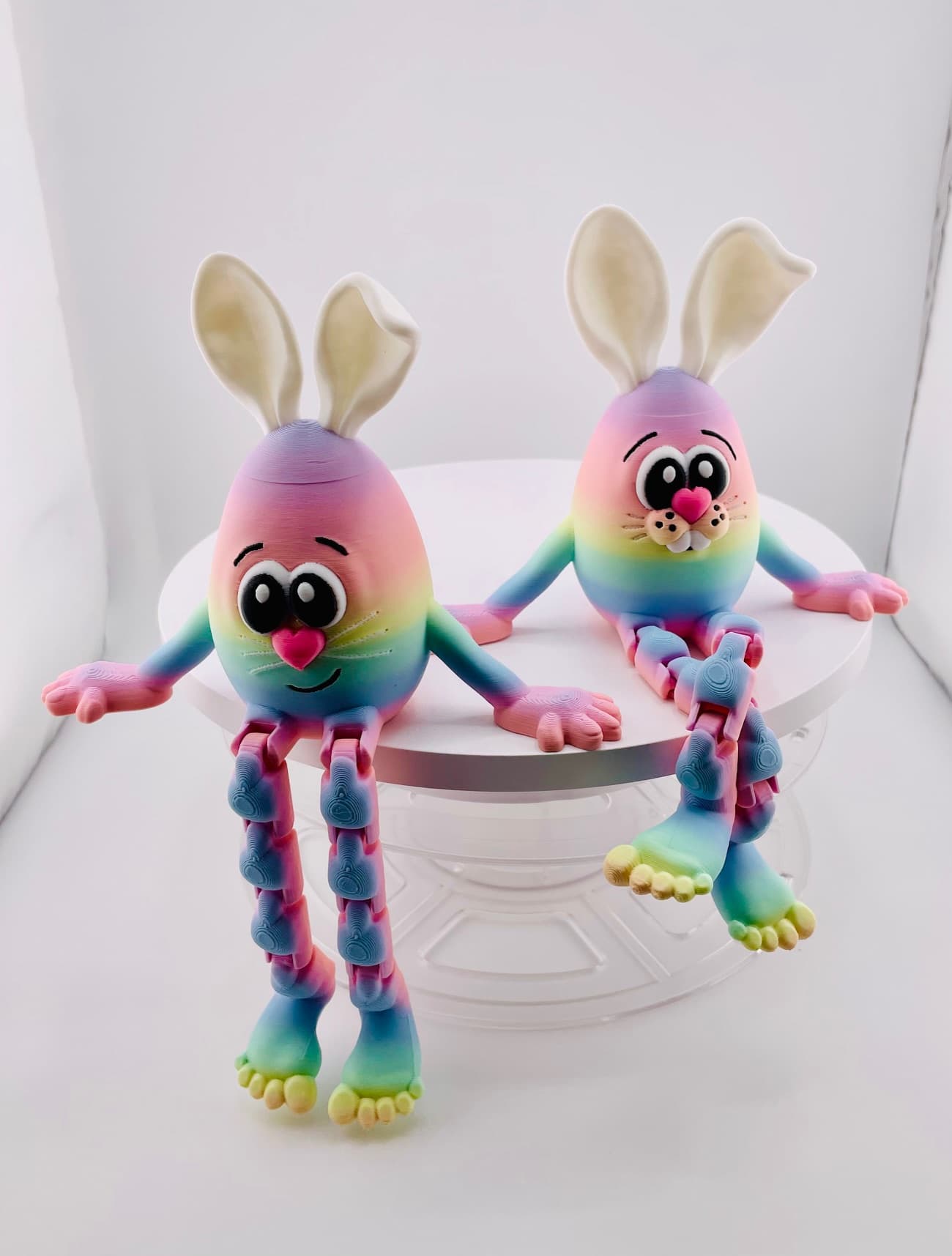 Flexi Bunny Eggs 3d model