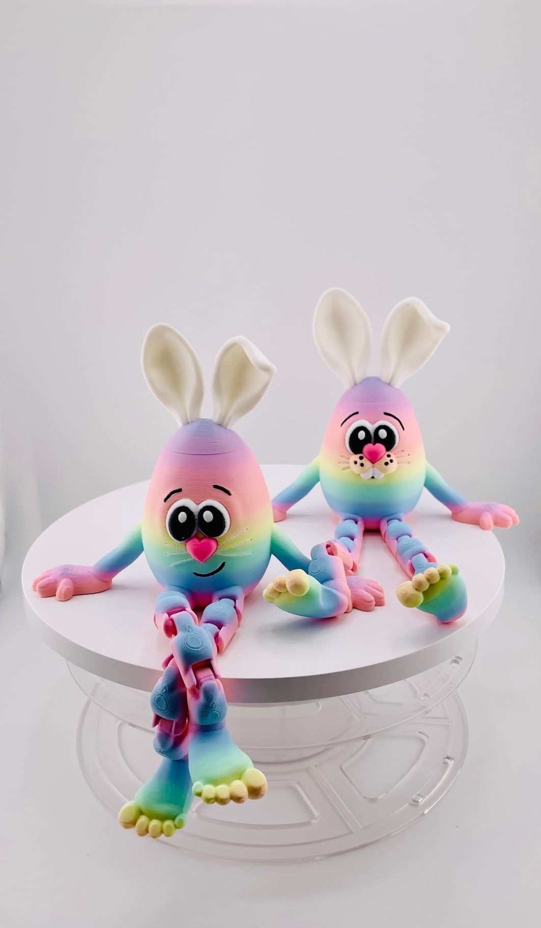 Flexi Bunny Eggs 3d model