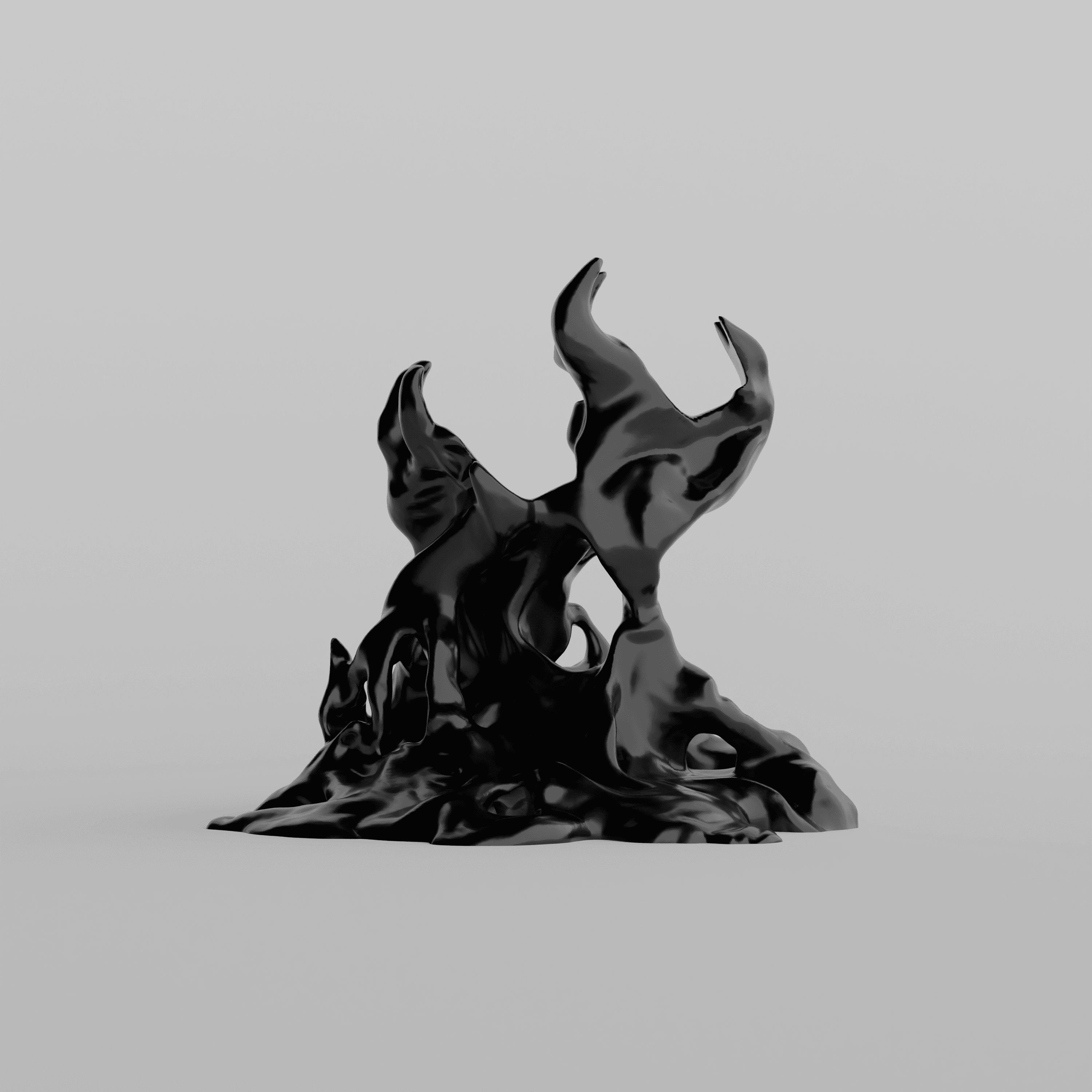 Symbiote controller stand supportless 3d model