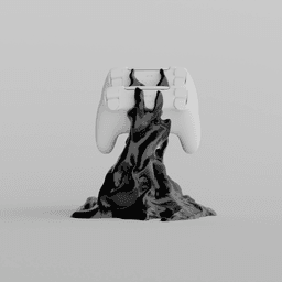 Symbiote controller stand supportless 3d model
