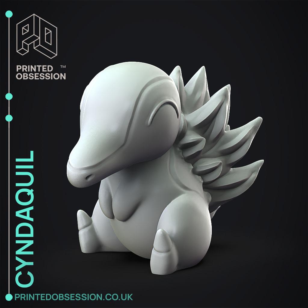 Cyndaquil - Pokemon - Fan Art 3d model