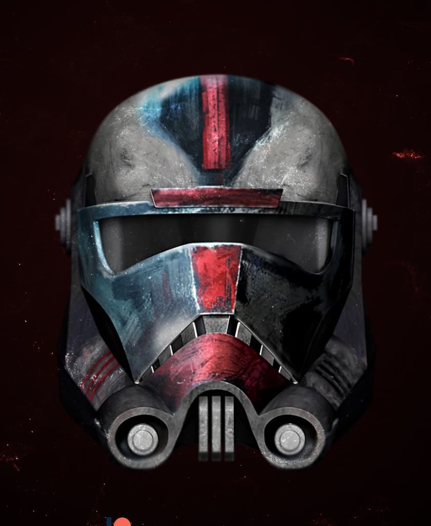 Hunter helmet from Bad Batch 3d model