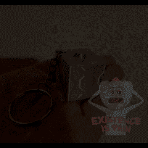 Meseeks Box Keychain 3d model